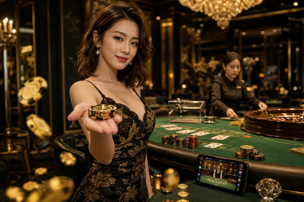 ue777 Live Baccarat ဒိုင်စစ်စစ်နှင့် ကစားခြင်း
